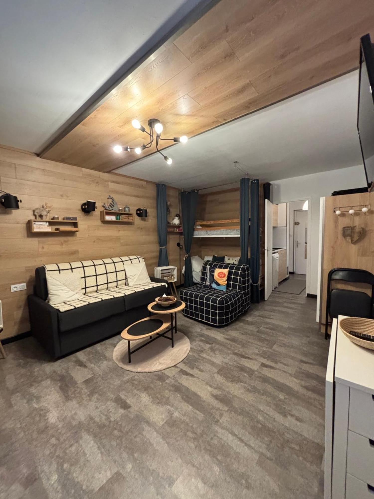 Studio Cosy 5 Personnes Aux Pieds Des Pistes. Ле-Деволюи Экстерьер фото